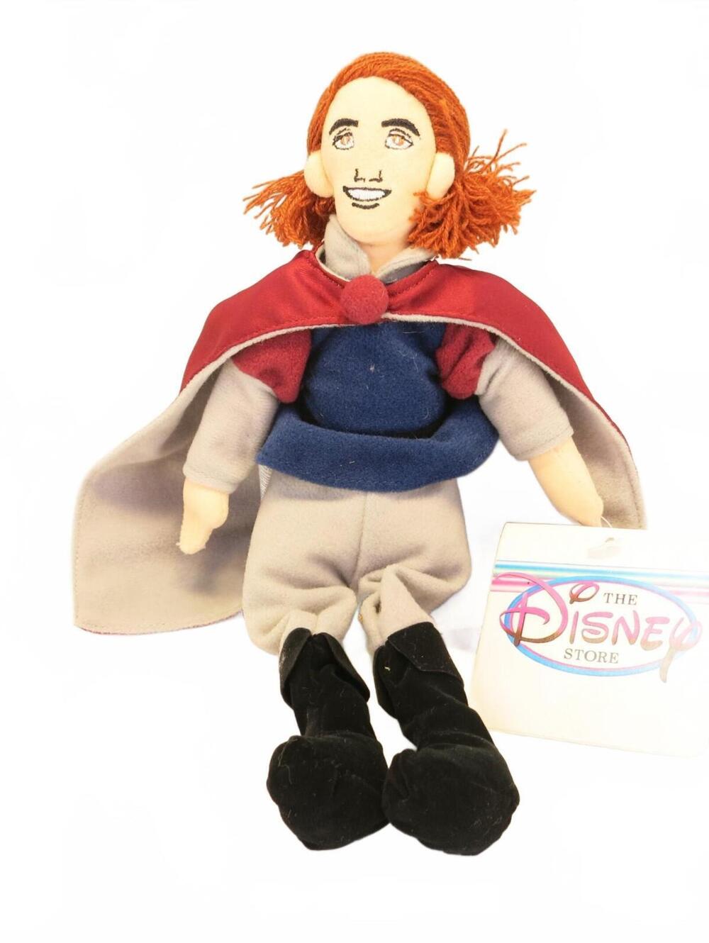 Prince Phillip Bean Bag Plush Sleeping Beauty The Disney Store 10"
